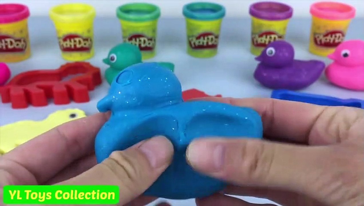 Play Doh Sparkle Ducks Fun and Creative Zoo Animal Mould for Kids by YL