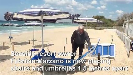 "Anti-coronavirus" beach to be tried out on Apulia coast