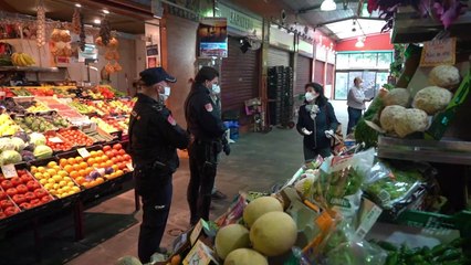 El Mercado de Triana el día que se inauguraría la feria de Sevilla