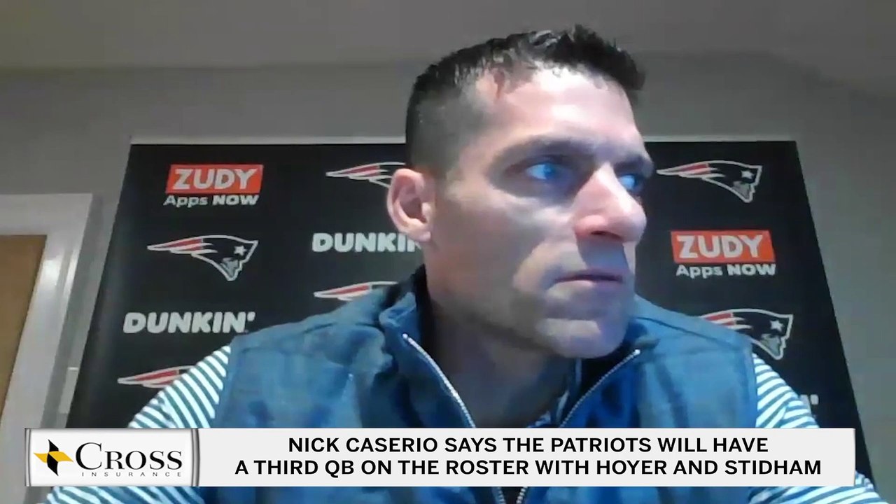 Nick Caserio Says Team Will Have Third QB