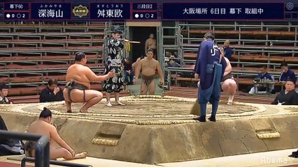 Fukamiyama vs Masutoo - Haru 2020, Makushita - Day 6