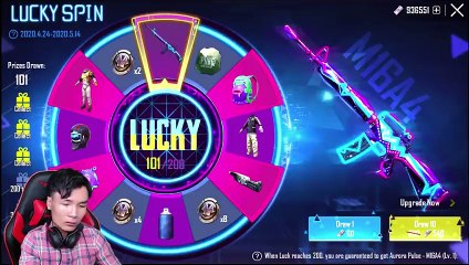 Spending 61.000 UC for M16A4 Aurora Pulse Level 7 - PUBG MOBILE