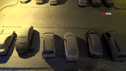 Sarıkamış beyaza büründü