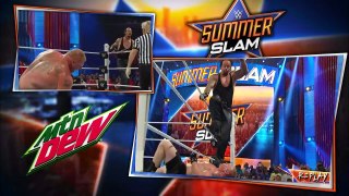 FULL MATCH - Brock Lesnar vs. The Undertaker_ Summerslam 2015!!