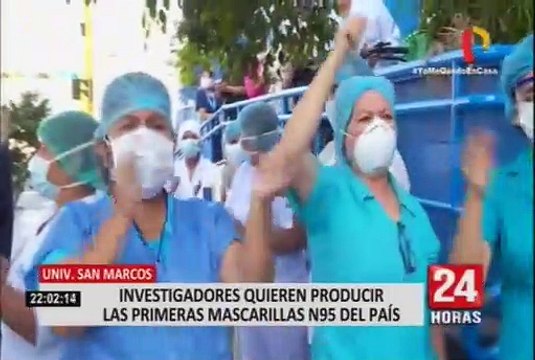 Covid-19: Investigadores de la UNMSM quieren producir las primeras mascarillas N95