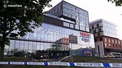 Armed man arrested after lockdown at Tesco store in London