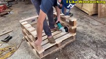 Amazing Design Ideas Woodworking Project Cheap From Pallet - Build A Outdoor Chair From Old Pallets