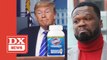 50 Cent Gives Donald Trump Backhanded Compliment With Clorox Meme