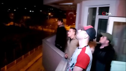 Tekirdağ ve Kırklareli’de gökyüzünde görülen esrarengiz ışık şaşırttı