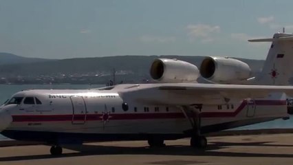 aeroplane take off and landing in water