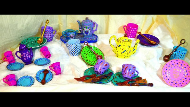 Tea Party Series 4 Collection Art Abandonment Adventures Video 2 Art Abandonment Day
