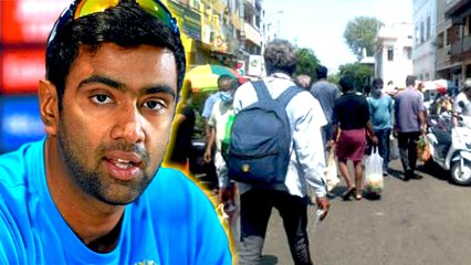Ashwin blames people for not following social distancing