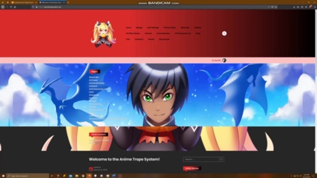Anime Trope System mini-news April