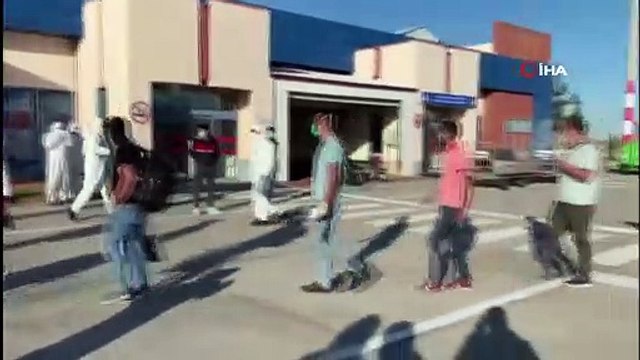 Cibuti ve Somali’den getirilen 123 Türk vatandaşı Nevşehir’de karantinaya alındı