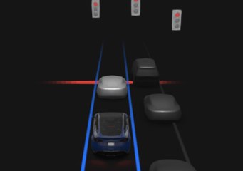 تسلا تطرح نظام قيادة "يتعرف تلقائيًا على إشارات المرور"