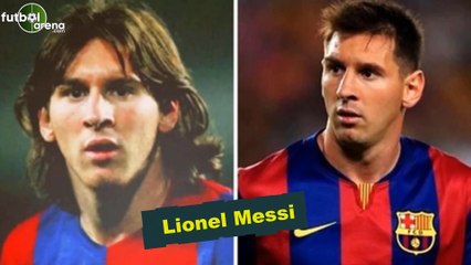 Futbolcuların şaşırtan değişimleri