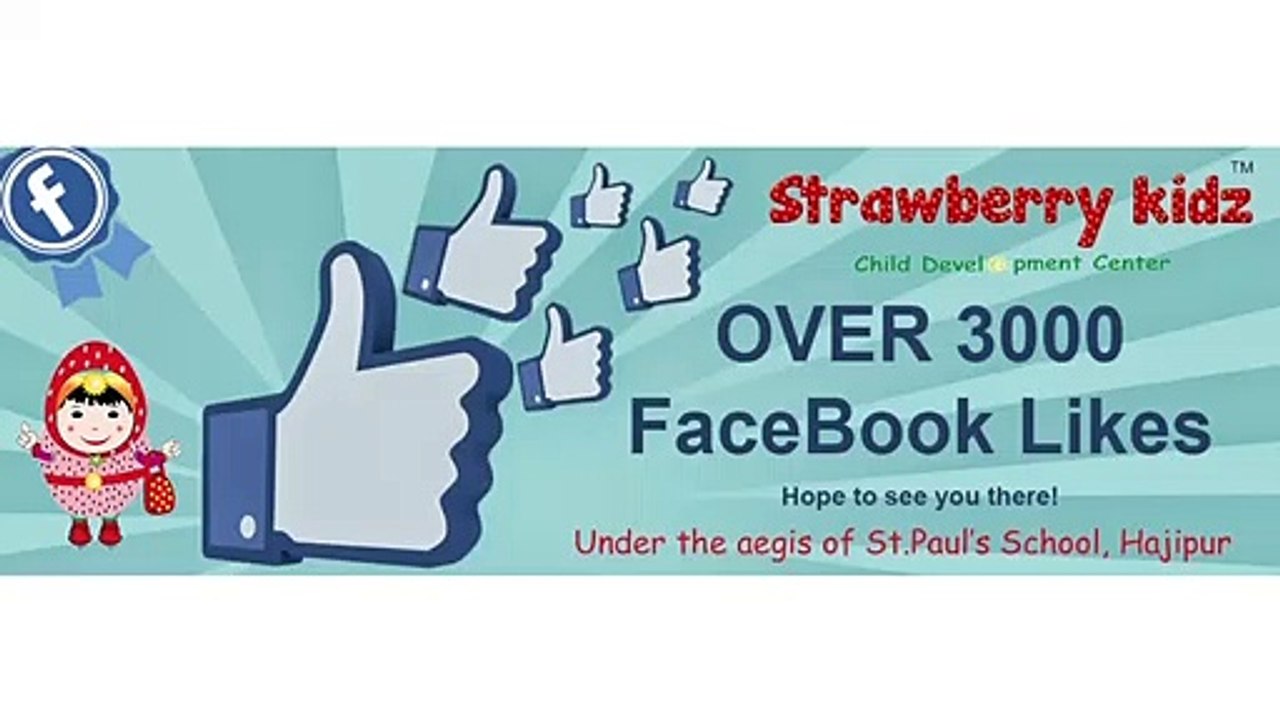 Strawberry Kids with 3000+ Facebook Likes part 2 __ lalganj st pauls school