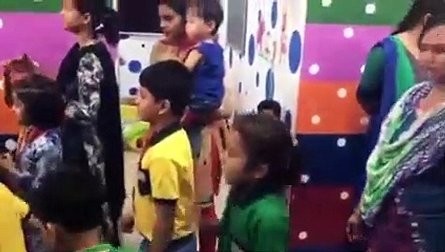 Branch Strawberry Kidz Hajipur learners moving their body on the groove of songs. PART -4