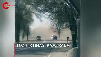 Sokağı bir anda kapladı! İşte dehşete düşüren görüntüler