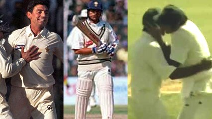 Sachin's response when Saqlain Mushtaq sledged at him