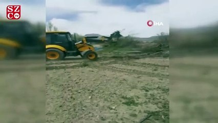 Kayserili çiftçi 200 kayısı ağacını don vurunca söktürdü