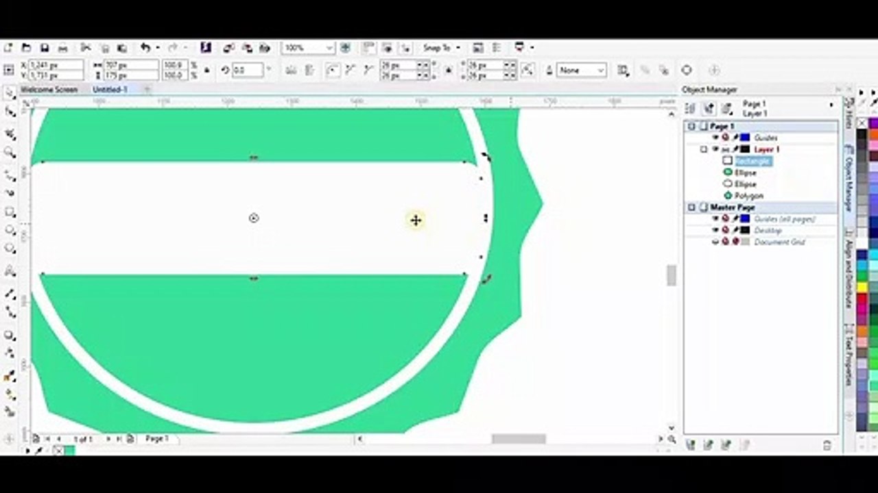 How to create a award badge in coreldraw x7