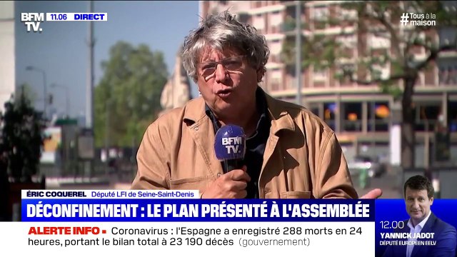 Eric Coquerel (LFI): Pour la rentrée des écoles, il est plus raisonnable d'attendre septembre