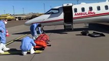 Türk hastayı İsveç’ten alan ambulans uçak Ankara’ya dönüyor