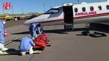 Türk hastayı İsveç’ten alan ambulans uçak Ankara’ya dönüyor