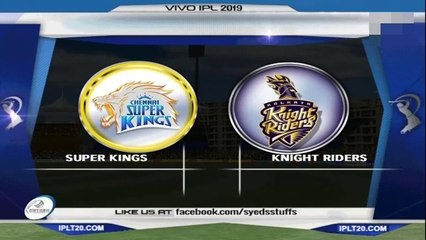 Chennai Super Kings vs Kolkata Knight Riders IPL 2020 Match Highlights