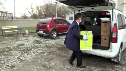 Aziziye'de dar gelirli ailelere gıda desteğinde bulunuldu