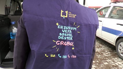 Aziziye’de dar gelirli ailelere gıda desteğinde bulunuldu