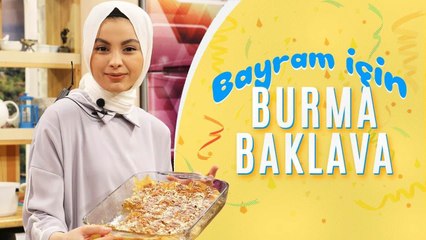 Bayram İçin Kolay Burma Baklava Tarifi