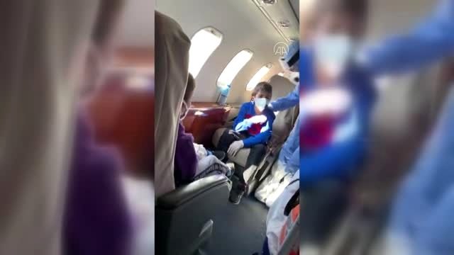 İsveç'teki Türk hasta ambulans uçakla Türkiye'ye gönderildi (2)
