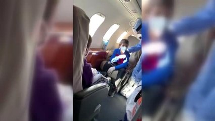 İsveç'teki Türk hasta ambulans uçakla Türkiye'ye gönderildi (2)