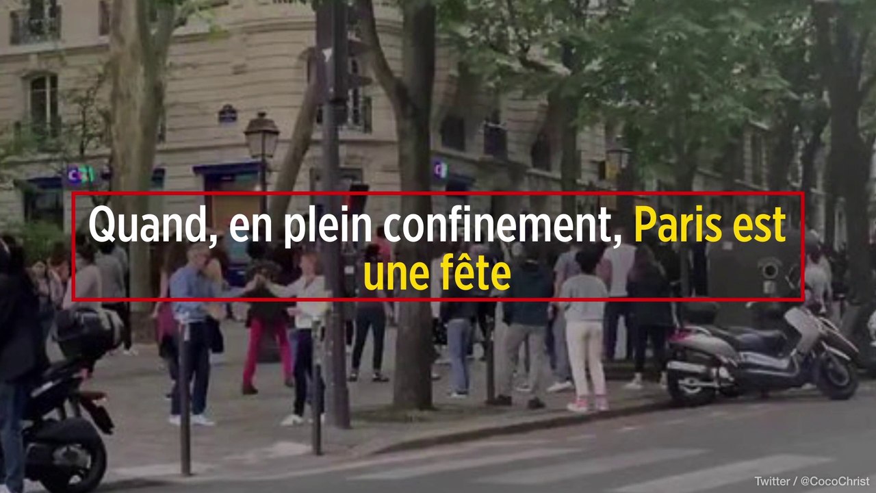 Quand, en plein confinement, Paris est une fête