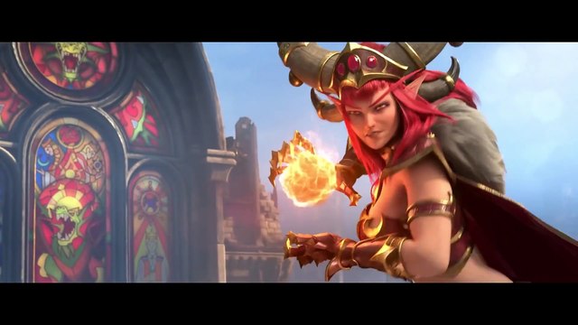 Heroes of the Storm Hanzo & Alexstrasza Cinematic