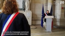 Commémoration  de la Journée nationale du souvenir des victimes et des héros de la Déportation  - 26 avril 2020 -  Mairie du 20e