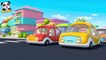 Little Bus Gets Painted  Police Car, Ambulance  for kids   BabyBus Nursery Rhymes & Kids Songs