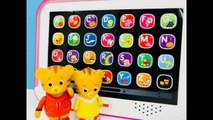 FISHER PRICE Learning Musical Tablet with DANIEL TIGER Toys Alphabet Video-