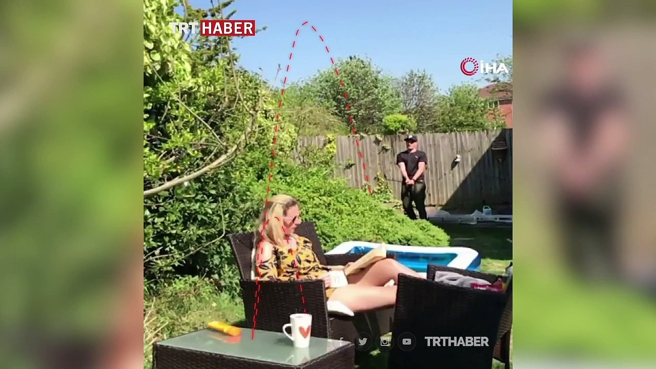 Karantinada golf böyle oynanır