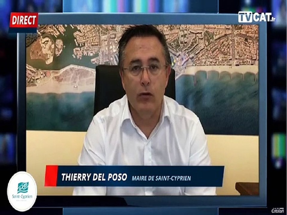 SAINT CYPRIEN : THIERRY DEL POSO MET EN PLACE SON JOURNAL TÉLÉVISÉ  , BAS LES MASQUES !