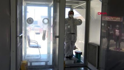 Ankara'da bir firma 'Covid-19 Test Kabini' üretti