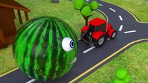 Learn Colors PACMAN vs Plant and Farm Magic Slide WaterMelon for Kid Children