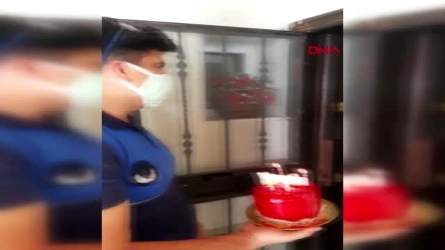 MUĞLA Sürpriz evlilik yıldönümü kutlaması