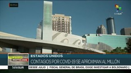 EEUU con cerca de un millón de contagiados por la COVID-19