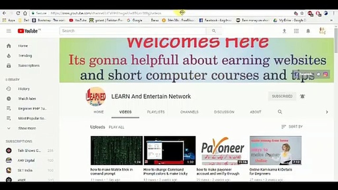 Earning through Link sharing and shrinking -- SHORTE.St