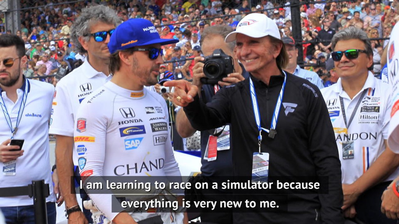 Fittipaldi back racing...in a simulator
