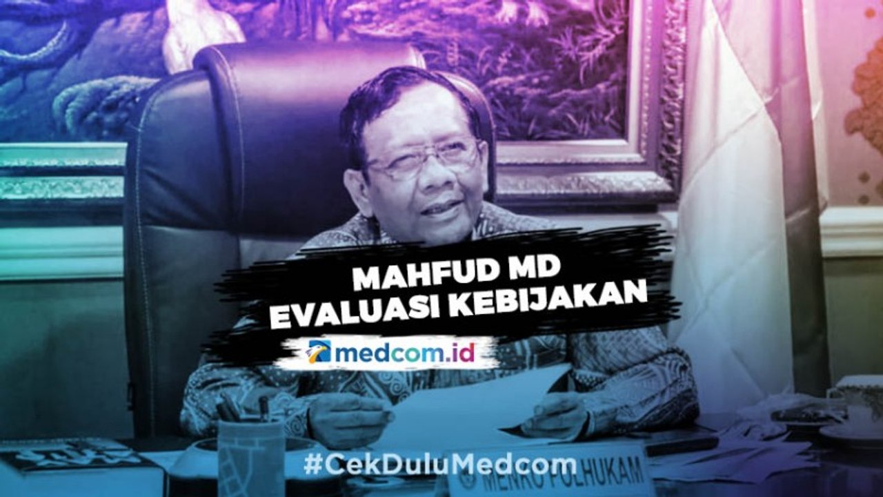 Mahfud MD Evaluasi Kebijakan untuk Putus Rantai Penyebaran Covid-19