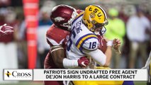 Patriots Sign Undrafted Linebacker De'Jon Harris To Large Rookie Deal